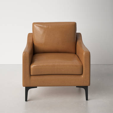 Clark leather armchair hot sale